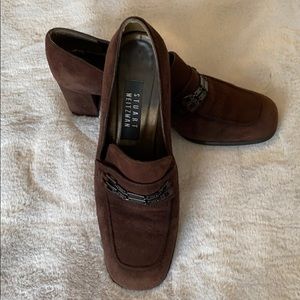 Stuart Weitzman Women’s Suede Block Heel Size 8.5